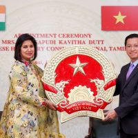Trao quyết định bổ nhiệm Lãnh sự danh dự Việt Nam tại Tamil Nadu